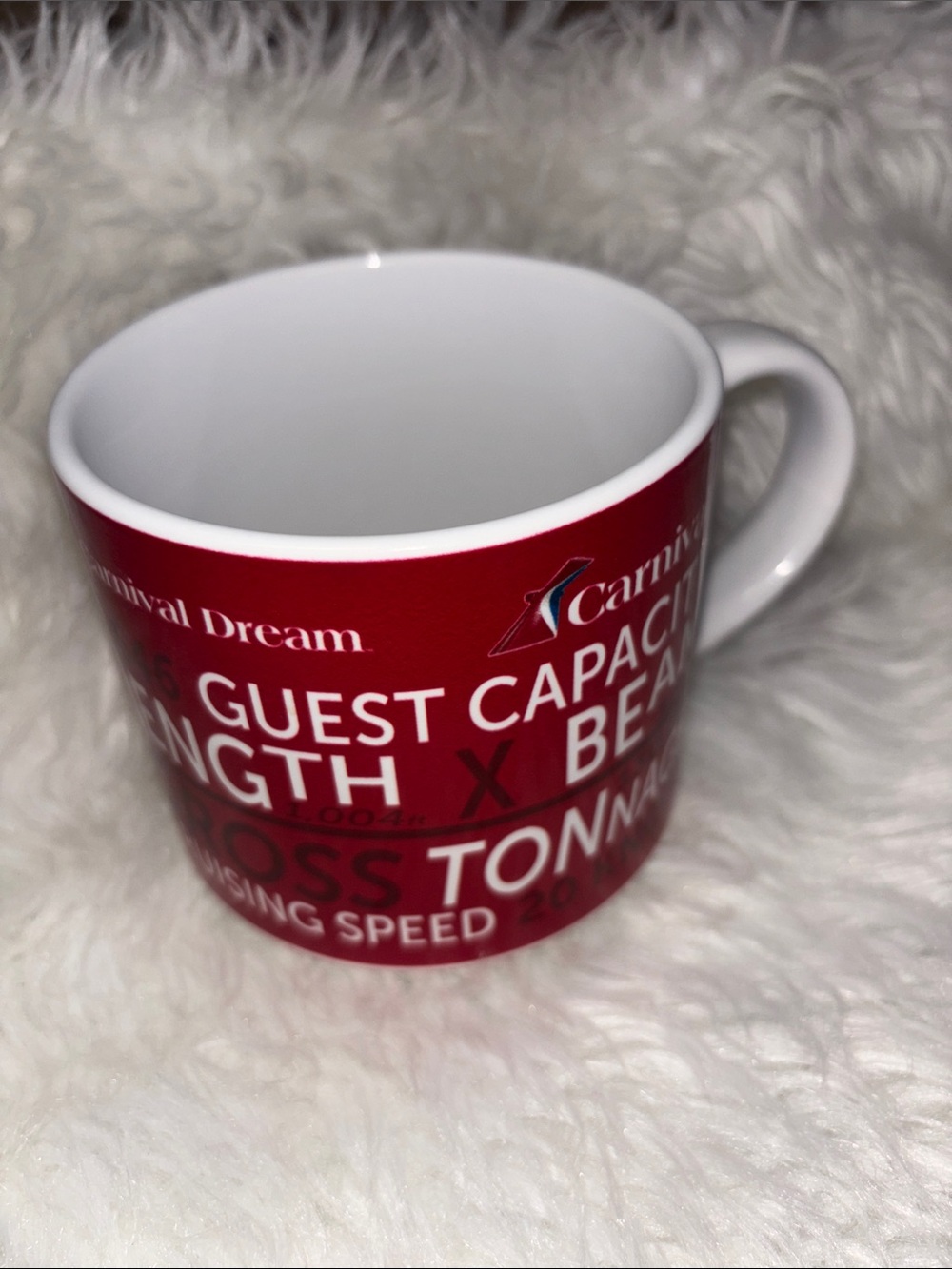 Carnival Cruise Dream Coffee Mug Cup
